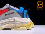 giày balenciaga triple s blue red replica 1:1 siêu cấp