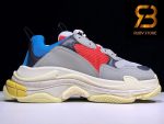 giày balenciaga triple s blue red replica 1:1 siêu cấp