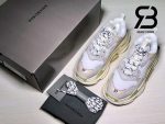 giày balenciaga triple s white replica 1:1 siêu cấp