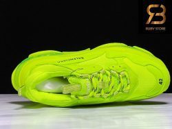 giày balenciaga triple s clear sole fluo yellow siêu cấp