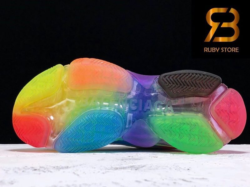 giày balenciaga triple s clear sole multicolor replica 1:1 siêu cấp