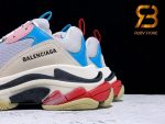 giày balenciaga triple s outremer replica 1:1 siêu cấp