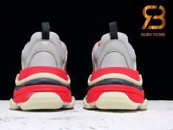 giày balenciaga triple s white grey red replica 1:1 siêu cấp