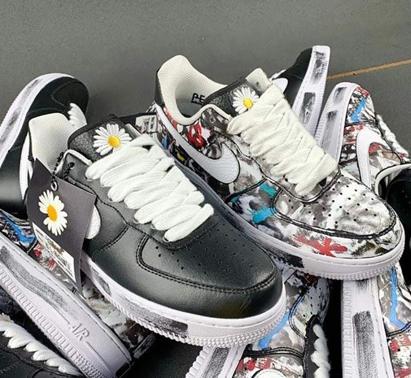 Giày Nike Air Force 1 Low G‑Dragon PEACEMINUSONE Para‑Noise 2.0
