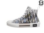Giày Dior B23 High Top Oblique Canvas Alex Foxton Motif Multicolor Best Quality