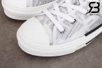 giày dior b23 high top canvas with daniel arsham motif siêu cấp