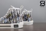 giày dior b23 high top oblique canvas alex foxton motif multicolor siêu cấp