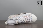 giày dior b23 high top oblique canvas multicolor siêu cấp