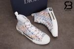 giày dior b23 high top oblique canvas multicolor siêu cấp