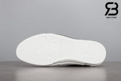 giày dior b23 high top oblique canvas white black siêu cấp