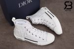 giày dior b23 hight top oblique canvas white siêu cấp