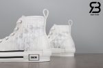 giày dior b23 hight top oblique canvas white siêu cấp