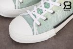 giày dior b23 high top oblique canvas yellow green siêu cấp