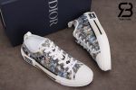 giày dior b23 low top oblique canvas alex foxton motif multicolor siêu cấp