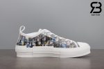 giày dior b23 low top oblique canvas alex foxton motif multicolor siêu cấp