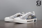 giày dior b23 low top oblique canvas alex foxton motif multicolor siêu cấp