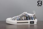 giày dior b23 low top oblique canvas alex foxton motif multicolor siêu cấp