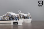 giày dior b23 low top oblique canvas alex foxton motif multicolor siêu cấp