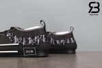giày dior b23 low top oblique canvas black siêu cấp