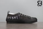 giày dior b23 low top oblique canvas black siêu cấp