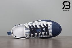 giày dior b23 low top oblique canvas blue siêu cấp