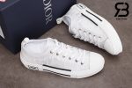 giày dior b23 low top oblique canvas white siêu cấp