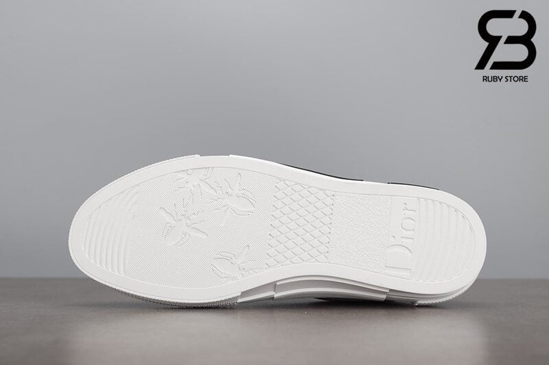 giày dior b23 low top oblique canvas white siêu cấp