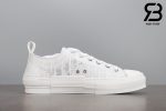 giày dior b23 low top oblique canvas white siêu cấp