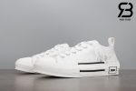 giày dior b23 low top oblique canvas white siêu cấp
