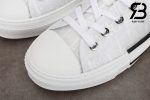 giày dior b23 low top oblique canvas white siêu cấp