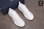 giày dior b23 low top oblique canvas white siêu cấp