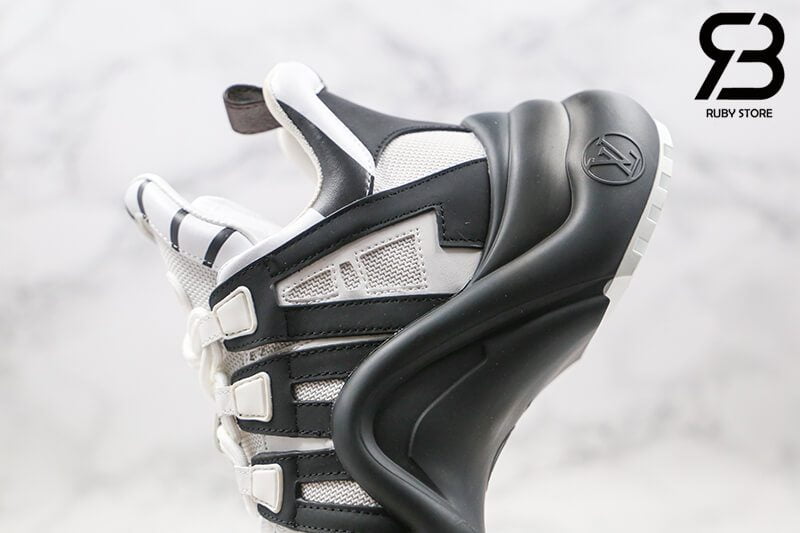 giày lv archlight sneaker black white siêu cấp