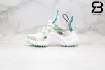 giày lv archlight sneaker blue green siêu cấp