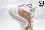 giày lv archlight sneaker pink yellow siêu cấp