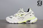 giày balenciaga track 2 white green siêu cấp
