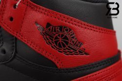 giày nike air jordan 1 high og retro black varsity red siêu cấp
