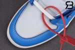 Giày Nike Air Jordan 1 Off White University Blue Siêu Cấp