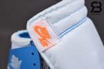 Giày Nike Air Jordan 1 Off White University Blue Siêu Cấp