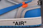 Giày Nike Air Jordan 1 Off White University Blue Siêu Cấp