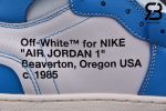 Giày Nike Air Jordan 1 Off White University Blue Siêu Cấp