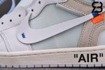 Giày Nike Air Jordan 1 Off White White Siêu Cấp