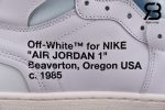 Giày Nike Air Jordan 1 Off White White Siêu Cấp