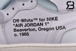Giày Nike Air Jordan 1 Off White White Siêu Cấp