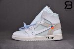 Giày Nike Air Jordan 1 Off White White Siêu Cấp