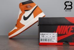 giày nike air jordan 1 high og retro sail starfish black siêu cấp