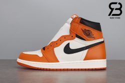 giày nike air jordan 1 high og retro sail starfish black siêu cấp