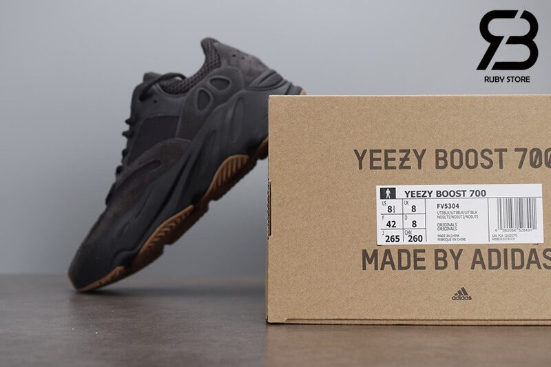 giày adidas yeezy boost 700 utility black siêu cấp og