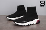 Giày Balenciaga Speed Clear Sole Đỏ Đế Trắng Siêu Cấp
