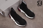 Giày Balenciaga Speed Clear Sole Đỏ Đế Trắng Siêu Cấp