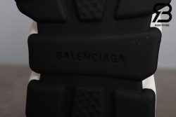 Giày Balenciaga Speed Clear Sole Trắng Đế Trắng Đen Siêu Cấp